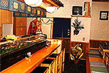 ネタの揃った店内