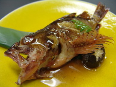 のどぐろ塩焼き