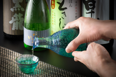 そばに合う福井の地酒も揃えています。