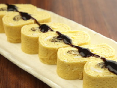 名物「穴子のだし巻」