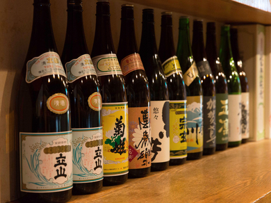 当店オススメのお酒をたくさん飲み比べてみてください!