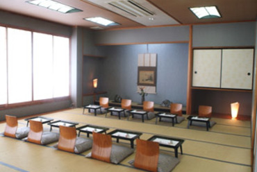 ゆったりとした御座敷