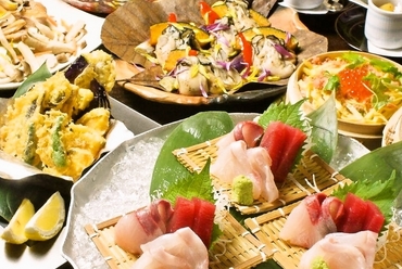 宴会コースは飲み放題付き3800円~!