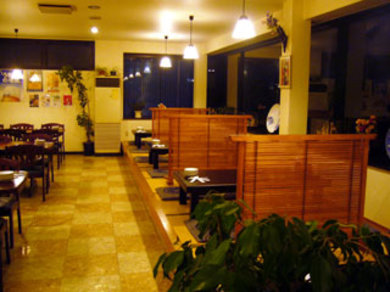 アットホームな店内。くつろげるお店です。