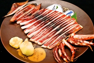 タラバガニの一本焼き