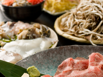 鉄板焼きコース (【クーポン】飲み放題付き 5250円⇒5000円)