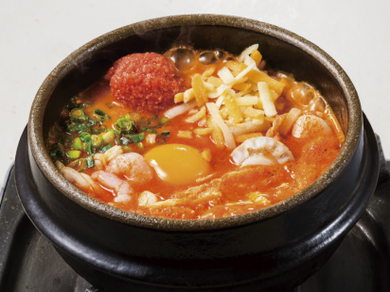 明太子チーズスンドゥブ