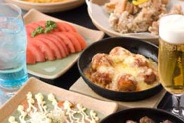 大人気の飲み食べ放題コース2850円(税込)ビールも飲み放題!