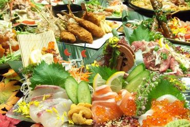飲み放題付の御宴会プランが充実。様々なシチュエーションで。