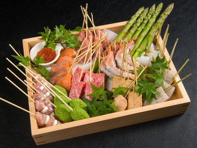 料理人の手によってに輝く『素材たち』