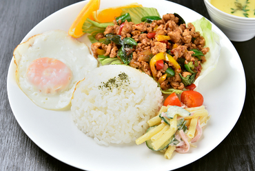 日本人向けにアレンジした『ガパオライス』