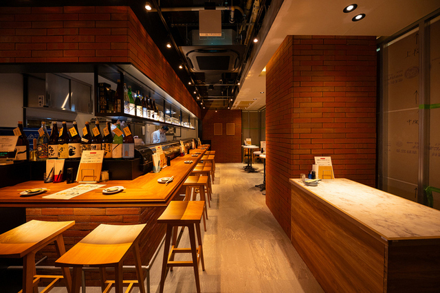 Sushi Wasabi Yodobashi Akiba Branch floor