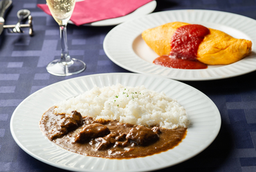 絶品!ドンピエール特製『ビーフカレー&オムライス』