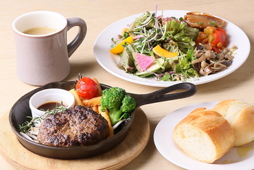 常陸牛100%ハンバーグスキレット