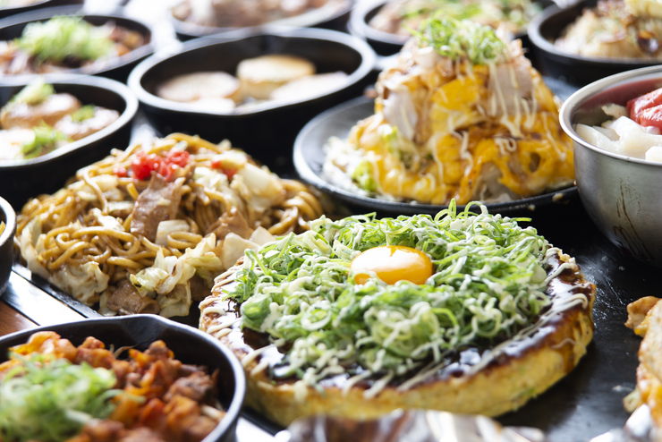 Okonomiyaki Monjayaki Momotaro Katata Store In North Otsu Shiga Savor Japan Okonomiyaki Monjayaki Momotaro Katata Store In North Otsu Shiga Savor Japan