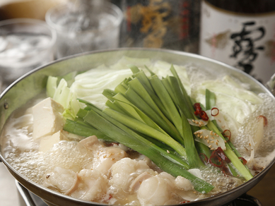3種の味からお好みで選べる『名物 博多もつ鍋』付きプラン