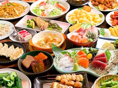 お得な180分食べ飲み放題3480円~!その他コースも豊富にご用意!