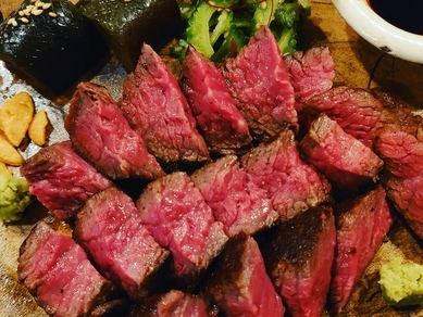 黒毛和牛 赤身肉のグリル(ウワミスジ)