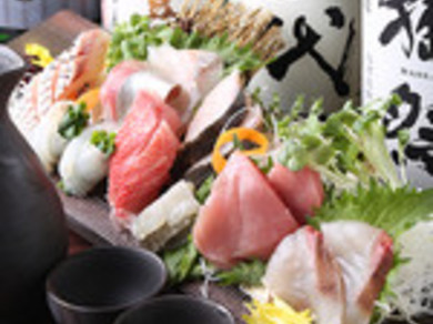 < 鮮魚盛り合わせ >