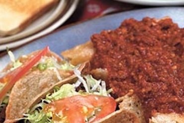 昔から変わらぬ伝統の味 メキシカンディナー1050円