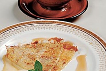 アイスの冷たさとクレープの温かさが好バランス