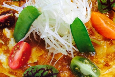 キーマあんかけうどん