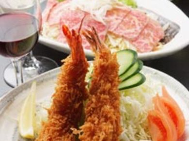 大きなえびフライ(2本)