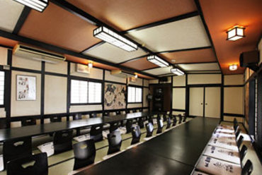 各種宴会にも最適な空間は60名様まで利用できます