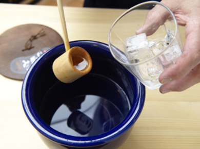 季節限定焼酎をお安く提供