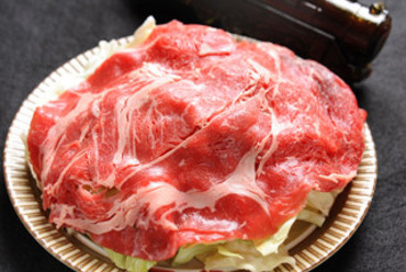 蒸気焼(牛ロース薄切り180g)