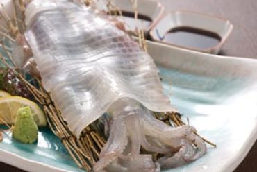 鐘崎産 活イカ