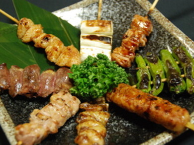 串焼き5本盛り合せ