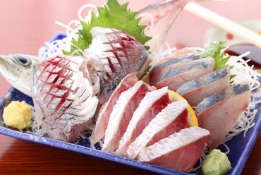 地魚の刺身盛り合わせ