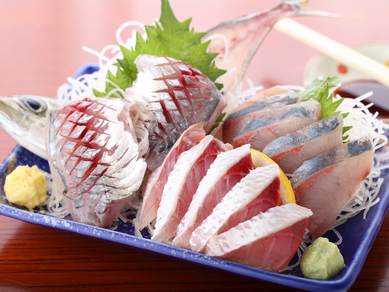 地魚の刺身盛り合わせ