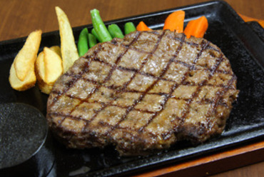 牛肉100%ステーキハンバーグ