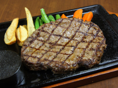 牛肉100%ステーキハンバーグ