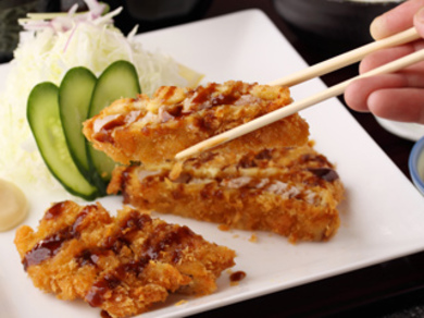 イモ豚カツレツ御膳