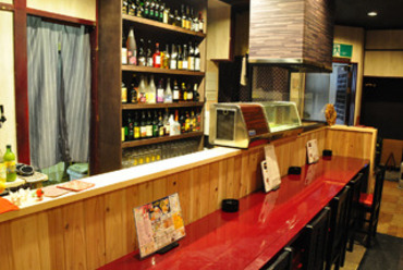 店内カウンター