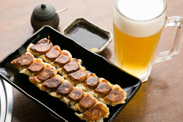 ビールとの相性抜群!何個でも箸が進む『焼餃子』