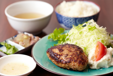 あぐーハンバーグ定食(ランチメニュー)