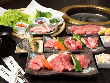 宴会に最適、お得に焼肉を堪能できるコースメニュー