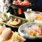 全料理一皿ごとの個人盛で、瀬戸内の美味い！が沢山詰まったコースです♪