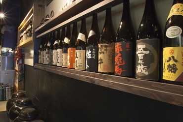 本格焼酎をはじめ、焼酎の品揃えが豊富