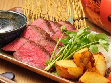国産和牛 炭火焼き イチボステーキ 200g