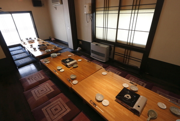 大小様々な宴会に便利。最大40名までの宴会が開けます