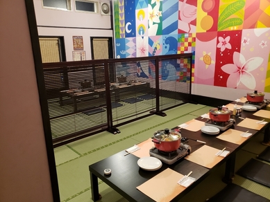 忘年会はColorfulで!お料理7品+飲放2H=なんと3500円から