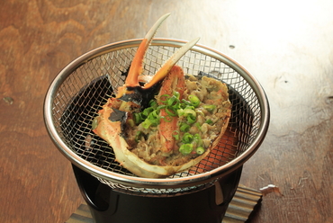 カニみそ甲羅焼
