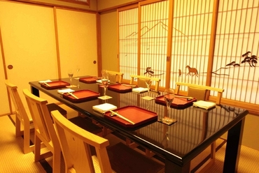 加賀の郷土料理『合鴨と季節野菜の治部煮椀』 コース料理一例
