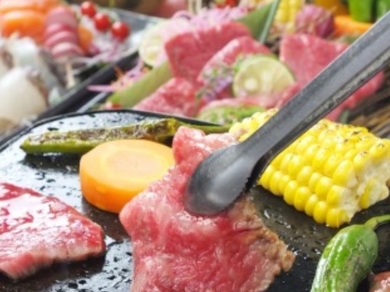 お好きな焼き加減で召し上がれ『桜島 熱々溶岩焼』