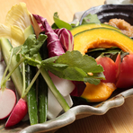 ヘルシーな野菜もふんだんに、美味しいメニューがそろい踏み